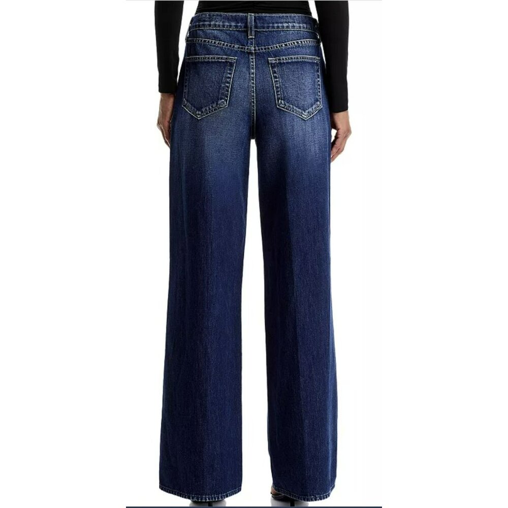 L'AGENCE Blue Flare & Wide Leg Jeans - Picture 4 of 9